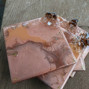 Rose Gold Coasters