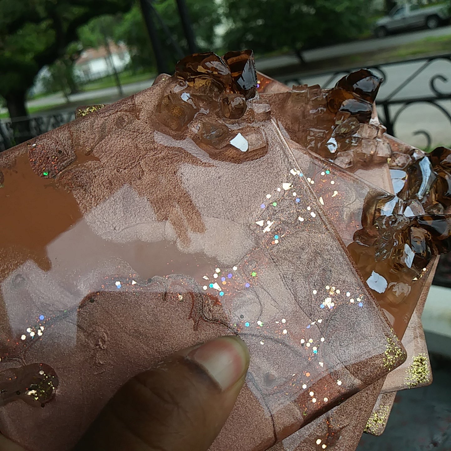 Rose Gold Coasters