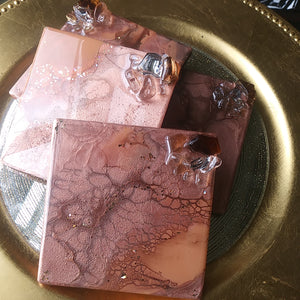 Rose Gold Coasters