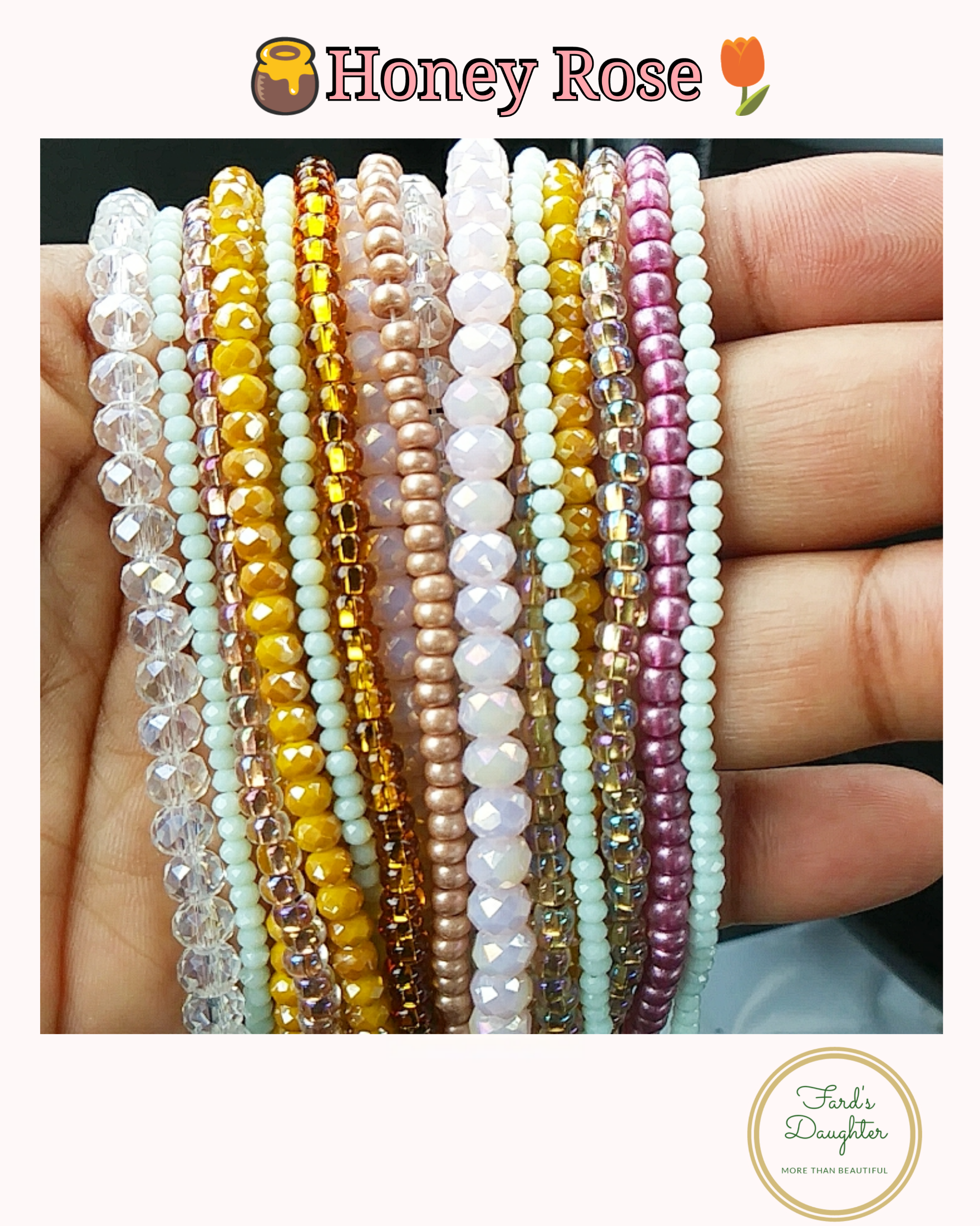 Honey Rose Waistbeads